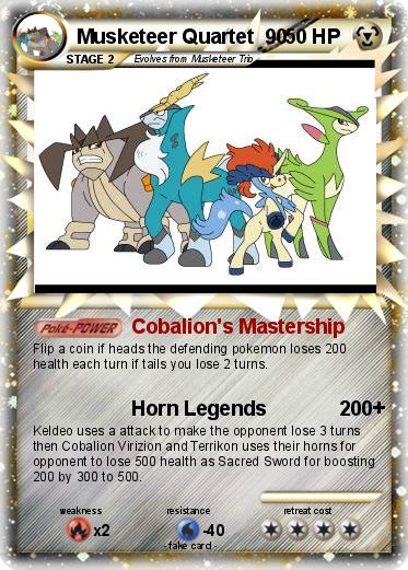 Pokemon Musketeer Quartet  90