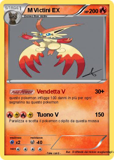 Pokemon M Victini EX