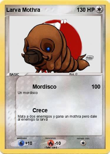 Pokemon Larva Mothra