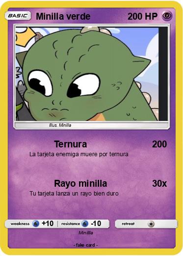 Pokemon Minilla verde