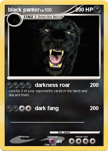 Pokemon black panter