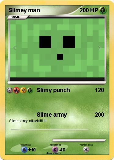 Pokemon Slimey man