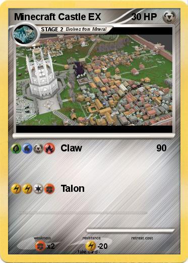 Pokemon Minecraft Castle EX