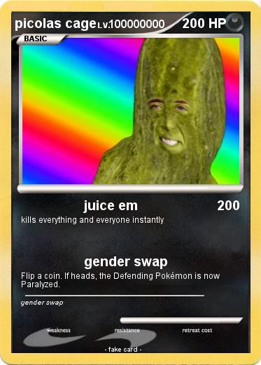 Pokemon picolas cage