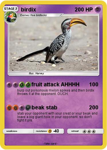 Pokemon birdix