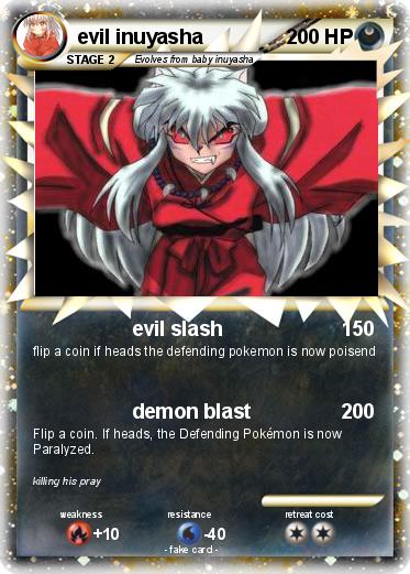 Pokemon evil inuyasha