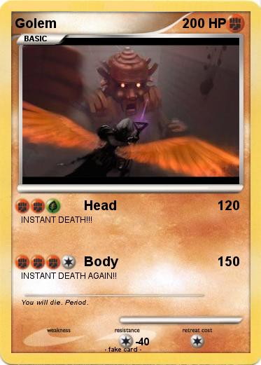Pokemon Golem