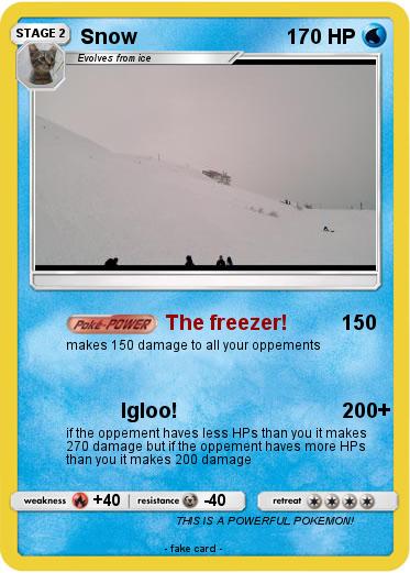 Pokemon Snow