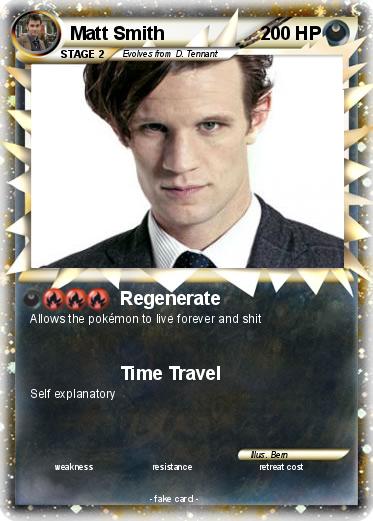 Pokemon Matt Smith