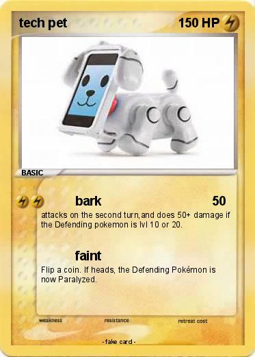 Pokemon tech pet
