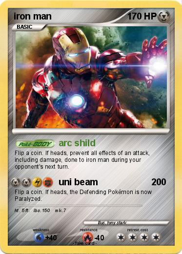 Pokemon iron man