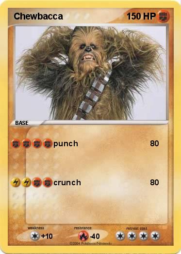 Pokemon Chewbacca