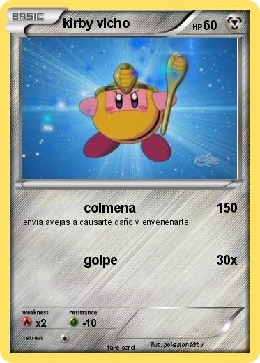 Pokemon kirby vicho