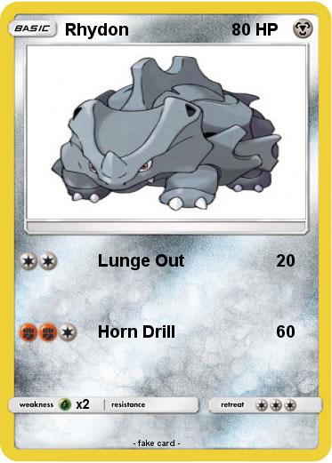 Pokemon Rhydon