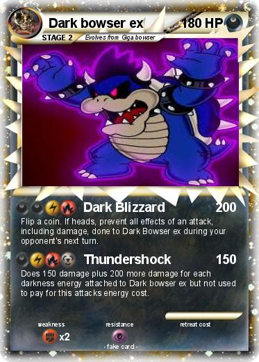 Pokemon Dark bowser ex