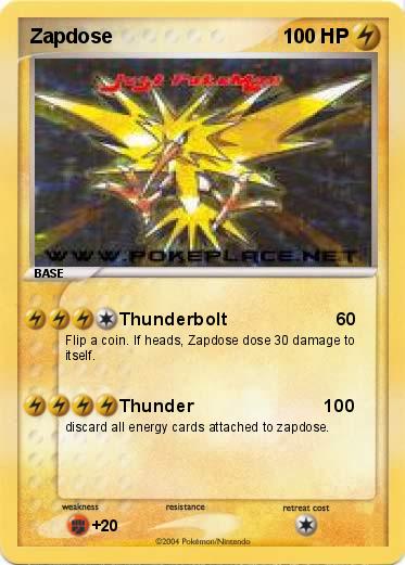 Pokemon Zapdose