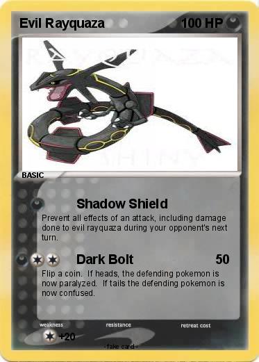 Pokemon Evil Rayquaza
