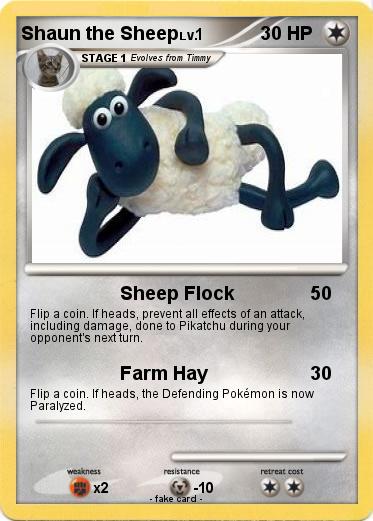 Pokemon Shaun the Sheep