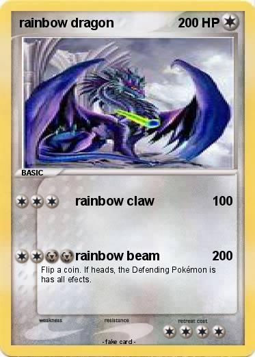 Pokemon rainbow dragon