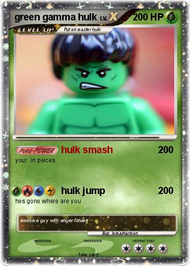Pokemon green gamma hulk