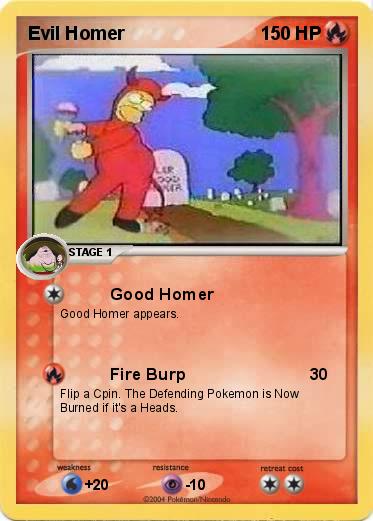 Pokemon Evil Homer