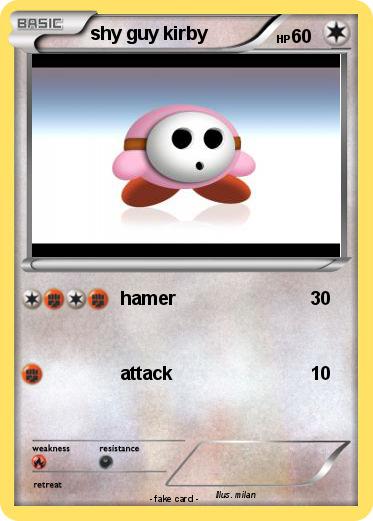 Pokemon shy guy kirby