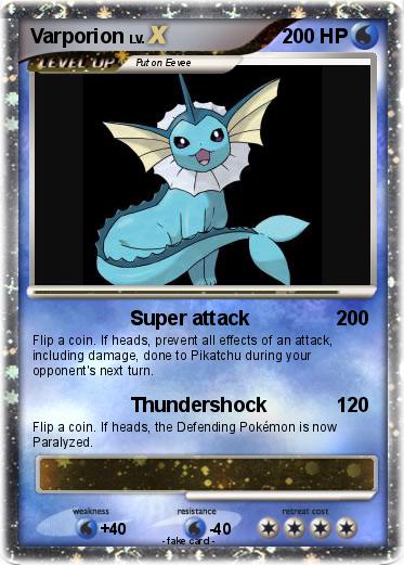 Pokemon Varporion
