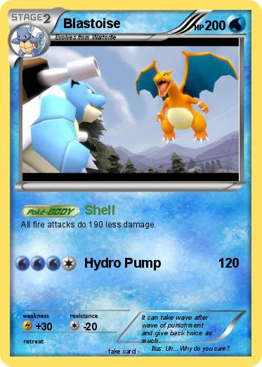 Pokemon Blastoise