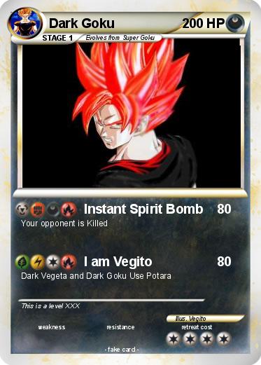 Pokemon Dark Goku