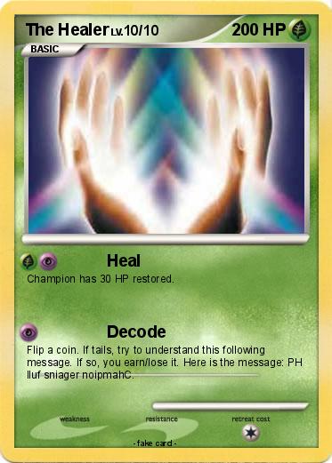 Pokemon The Healer