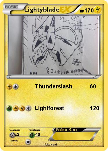 Pokemon Lightyblade