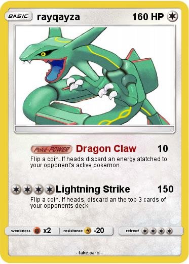 Pokemon rayqayza
