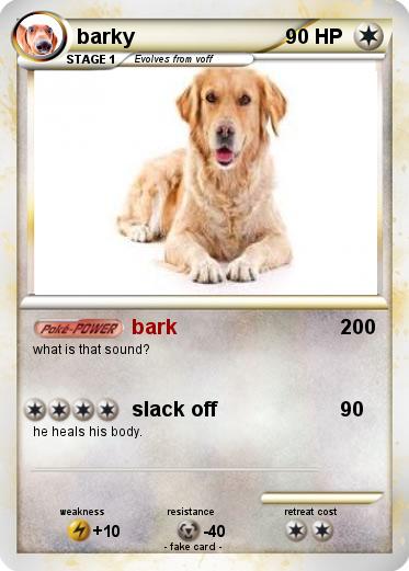 Pokemon barky