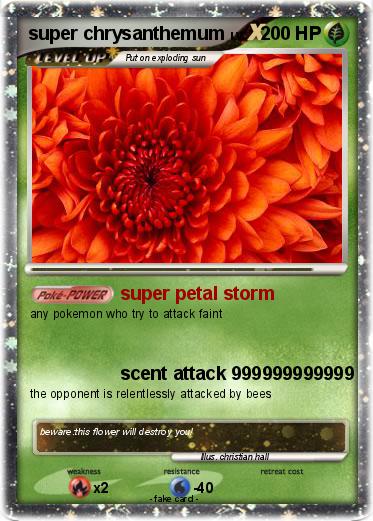 Pokemon super chrysanthemum