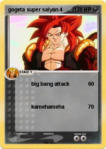 Pokemon gogeta super saiyan 4