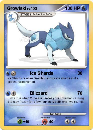 Pokemon Growlski