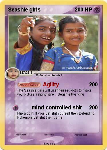 Pokemon Seashie girls