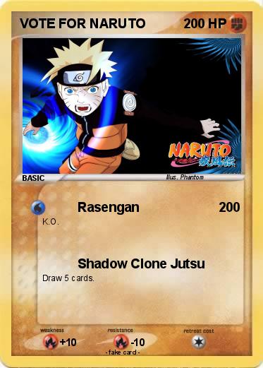 Pokemon VOTE FOR NARUTO
