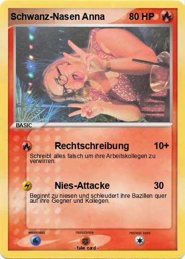 Pokemon Schwanz-Nasen Anna