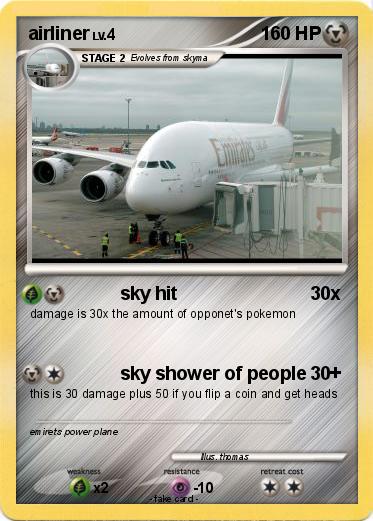 Pokemon airliner
