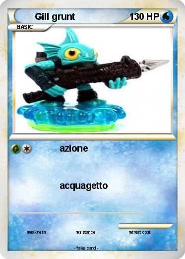 Pokemon Gill grunt