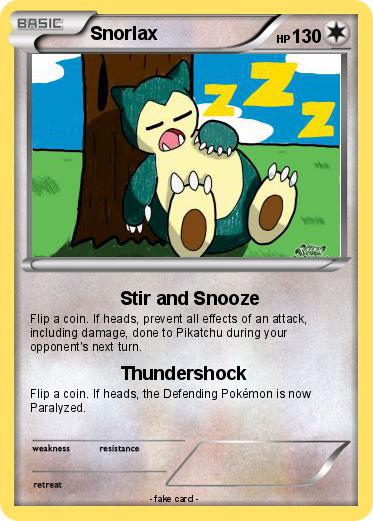 Pokemon Snorlax