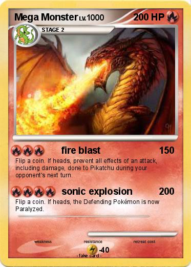 Pokemon Mega Monster