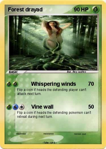 Pokemon Forest drayad