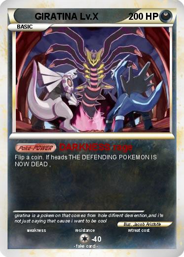Pokemon GIRATINA Lv.X