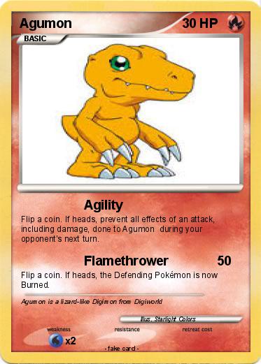 Pokemon Agumon