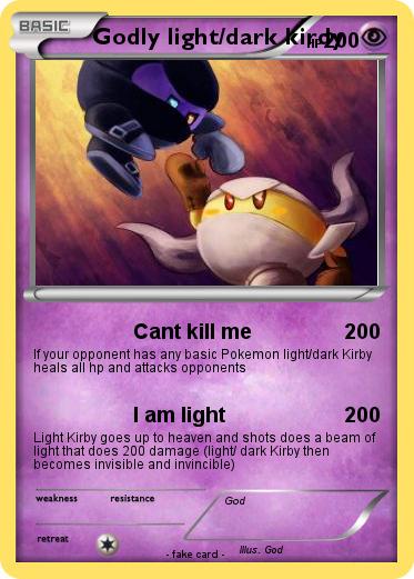 Pokemon Godly light/dark kirdy