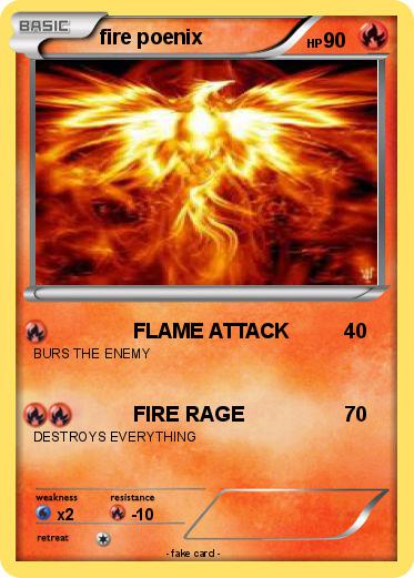 Pokemon fire poenix