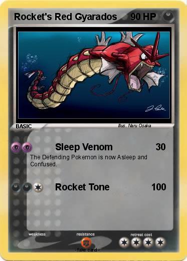 Pokemon Rocket's Red Gyarados