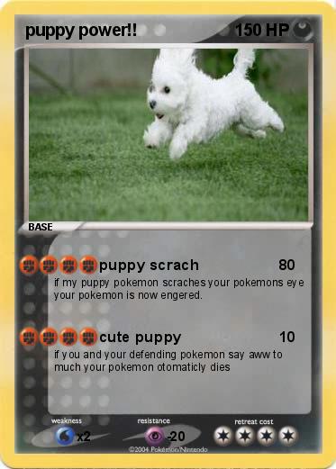 Pokemon puppy power!!